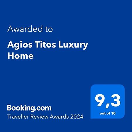 Agios Titos Luxury Home Heraklion  Bagian luar foto